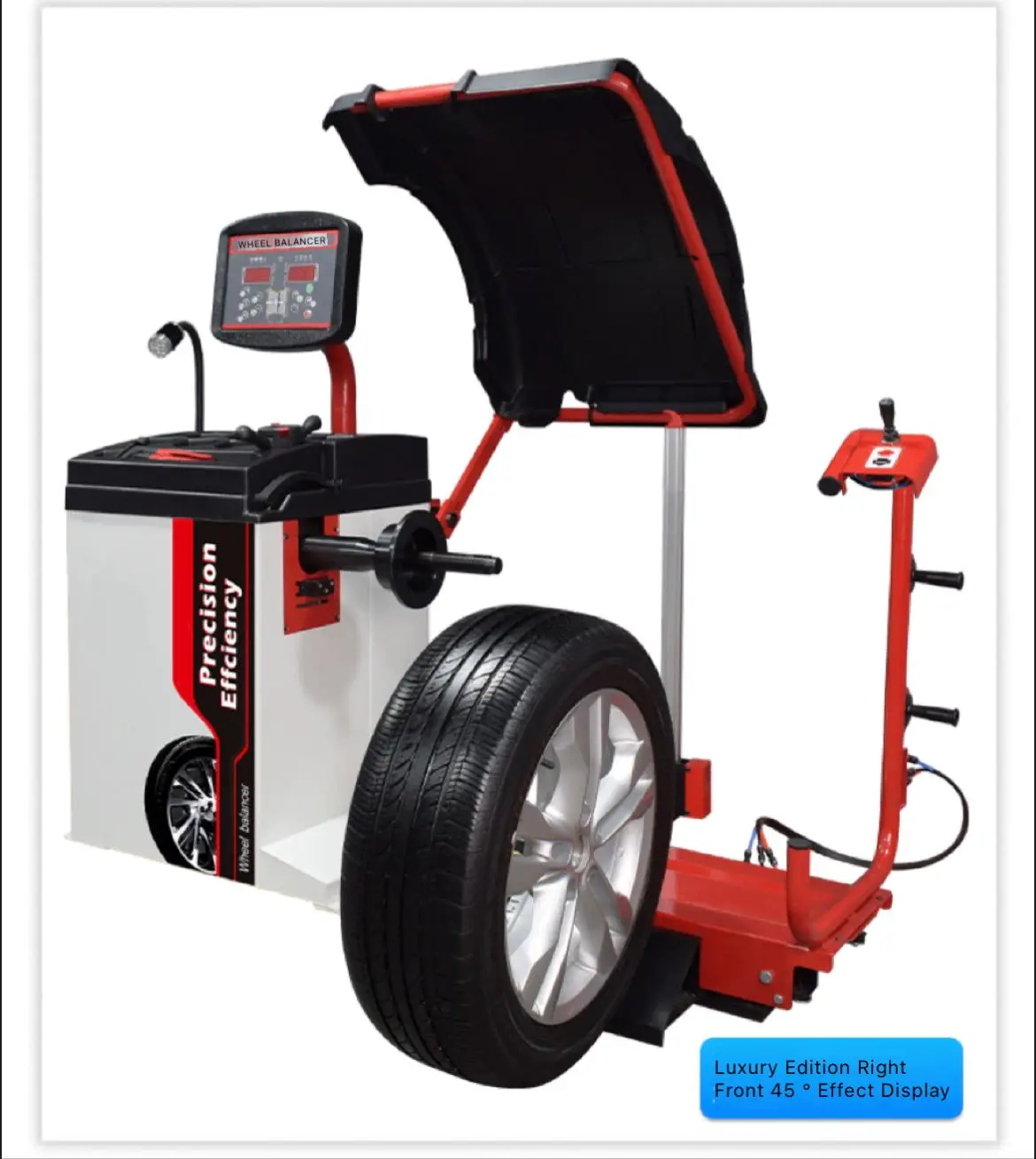 High-End Fully Automatic Wheel Balancing Machine Premium Tire Lifting Equipment Top Vehicle Equipment