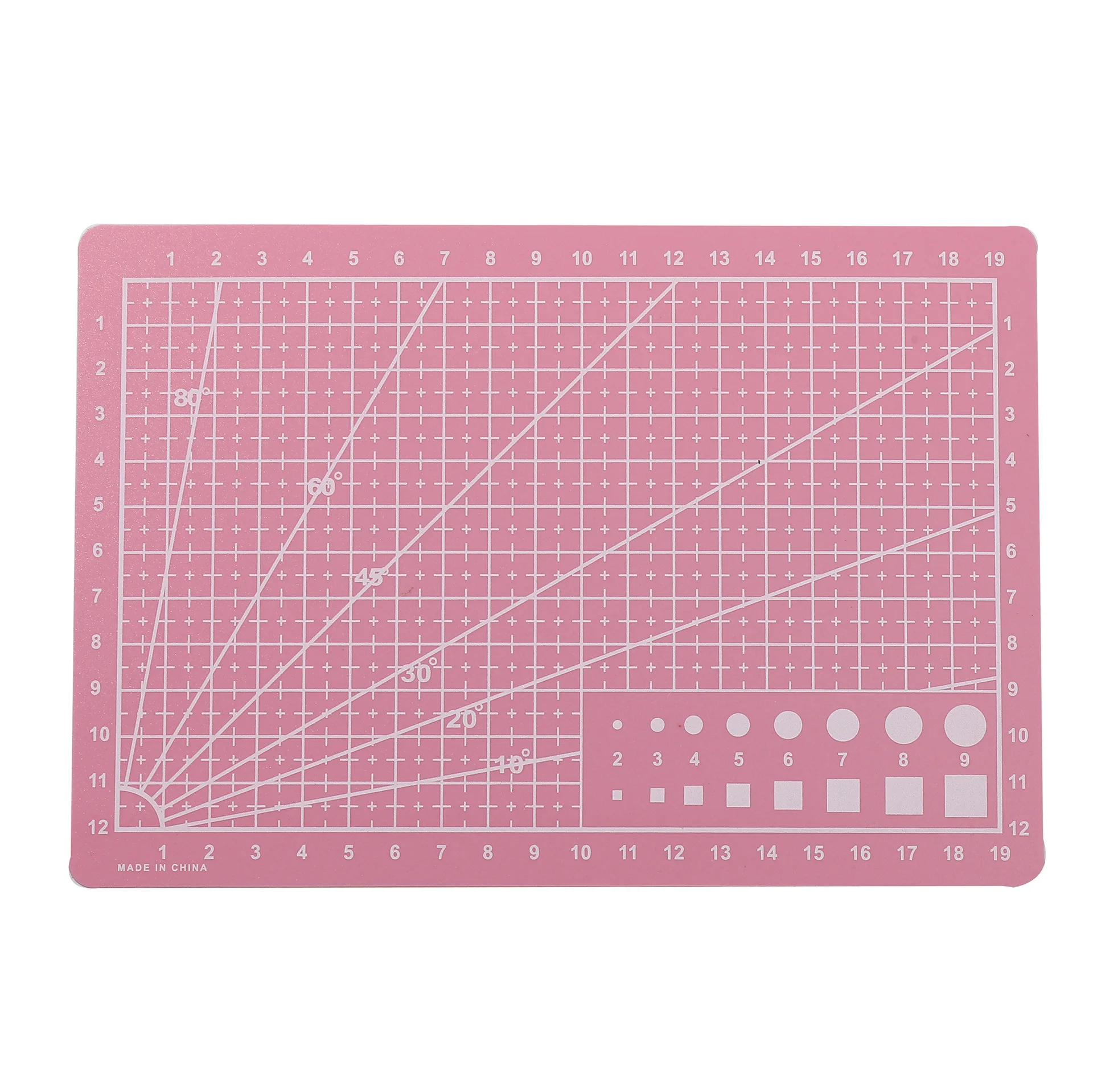 1pcs A5 PVC Cutting Mat Cutting Board Workbench Patchwork Sewing Manual DIY Knife Engraving Leather Single Side Underlay