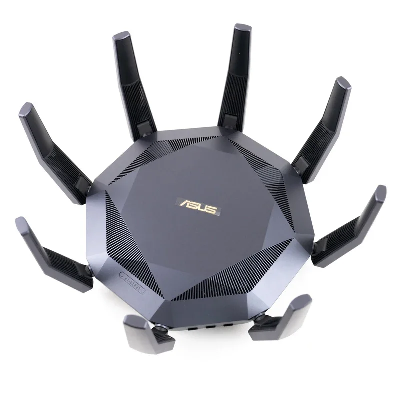 

ASUS RT-AX89X AX6000 6Gbps Dual Band WiFi 6 Router, 12-Stream 6000Mbps Wi-Fi Speed, Dual 10G Ports, MU-MIMO, OFDMA, AiProtection