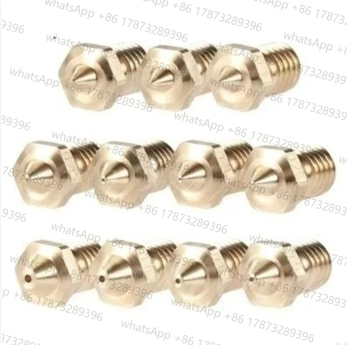 Fly3D High Quality Sharp NF V6 Nozzle Hot End E3D Nozzle 0.1mm 0.15mm 0.2mm 3D Printing Accessories