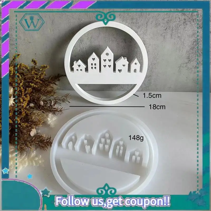 

A09P House Decor Silicone Molds Gypsum Concrete Moulds Casting Molds Home Decoration Resin Mold Casting Aromatherapy Mould