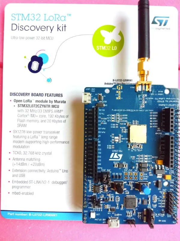 Stock B-L072Z-LRWAN1 STM32L072 LoRaWAN? Discovery Board Transceiver development board -