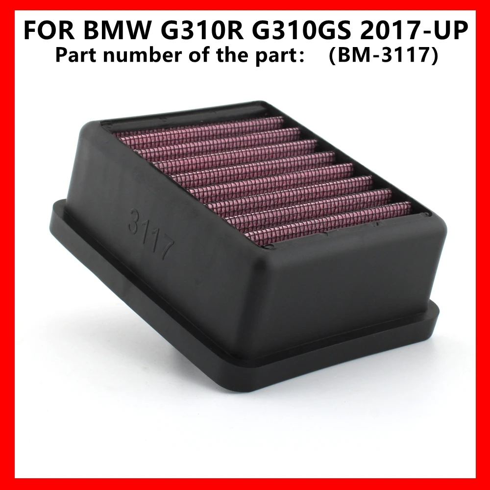 

High Flow Air Cleaner Element Intake Air Filter FOR BMW G310R G310GS 2017-UP
