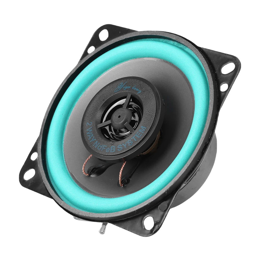 4/5/6.5 Inch HiFi Coaxial Subwoofer Sensitivity 92dB Car Audio Music Stereo Damp-proof Full Range Speaker Car Subwoofer Stereo