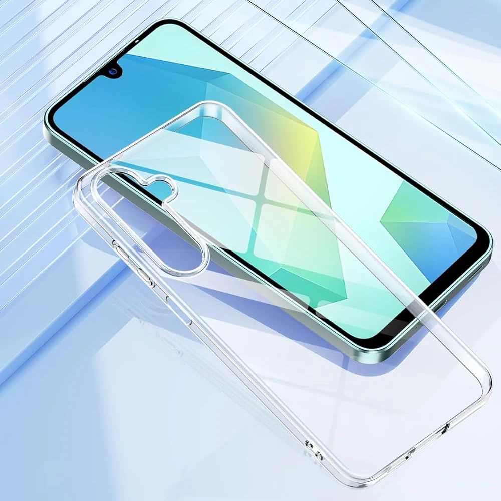 Shockproof Silicone Soft Case For Samsung Galaxy A16 4G 5G Ultra Thin Clear Transparent Back Cover For A 16 2024 Fit Shell Coque