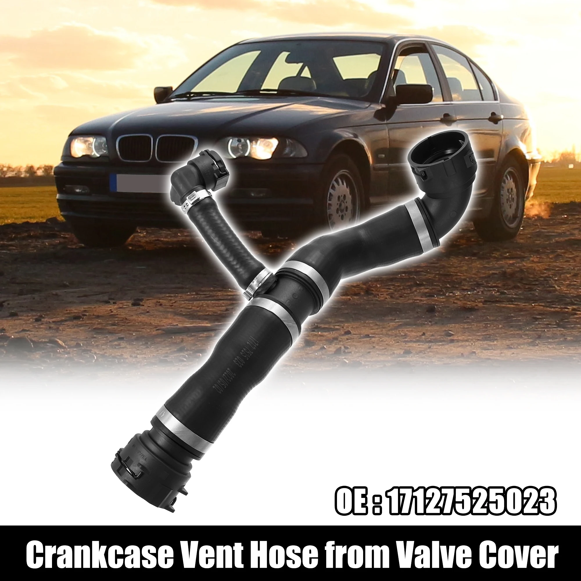 

UXCELL 17127525023, решетчатый шланг для клапана автомобиля BMW 125i 2009-2013 для BMW 118i 2012-2013 для BMW 120i