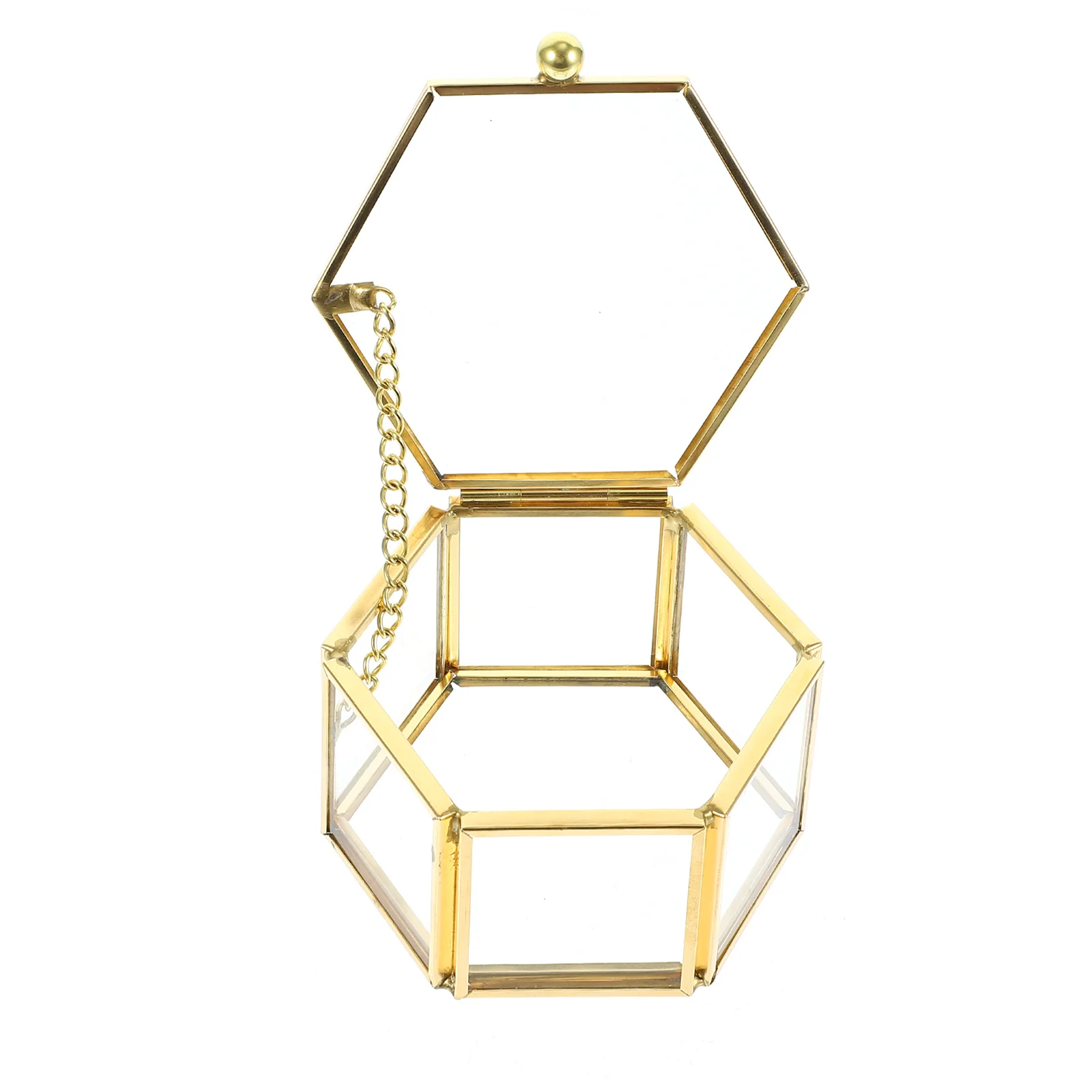 

Винтажный контейнер для ювелирных изделий, стеклянная прозрачная коробка, нежный органайзер для колец, серег, ожерелий, туалетный столик, аккуратный дисплей для хранения