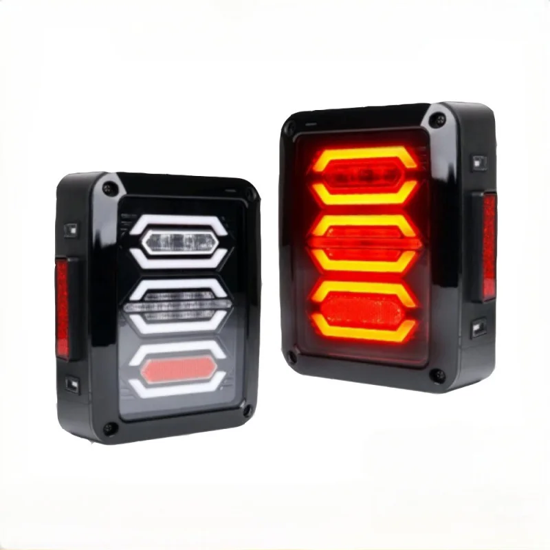 

Suitable for Jeep Wrangler taillights and Wrangler modifications with JKLED diamond shaped taillights