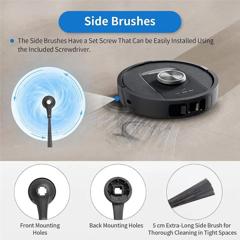 B88B-20PCS Vacuüm Robot Accessoires Kit Voor Shark AV2800ZE AV2810YE RV2820YE RV2820ZE AV2820S RV2800S Robot Vacuüm