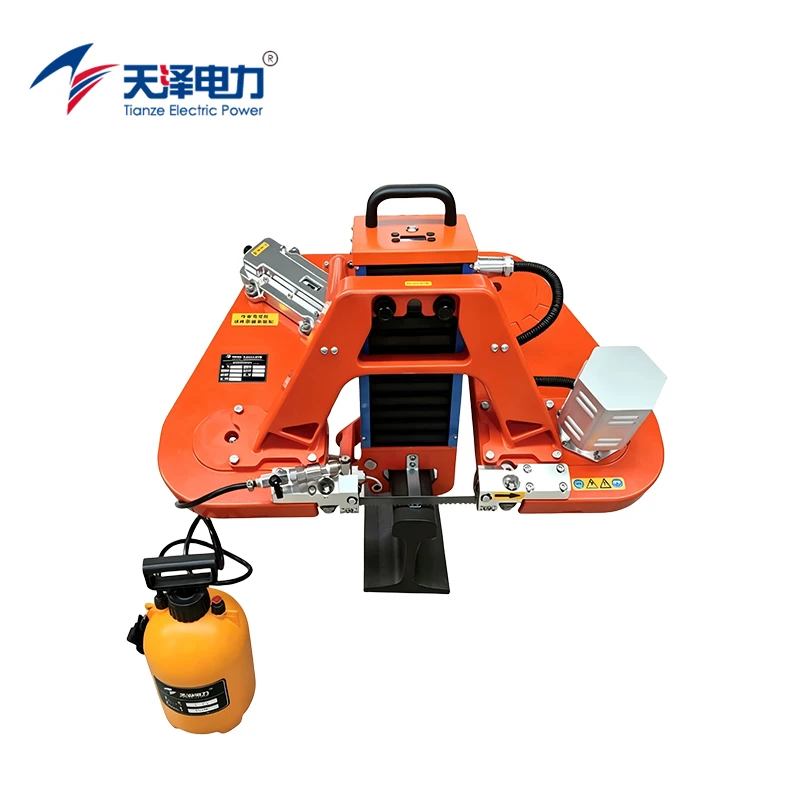 BRC-75B Full Automatic Lithium Battery Powered Rail Band Saw Cold Cutting Machine For Railway Track Maintenance