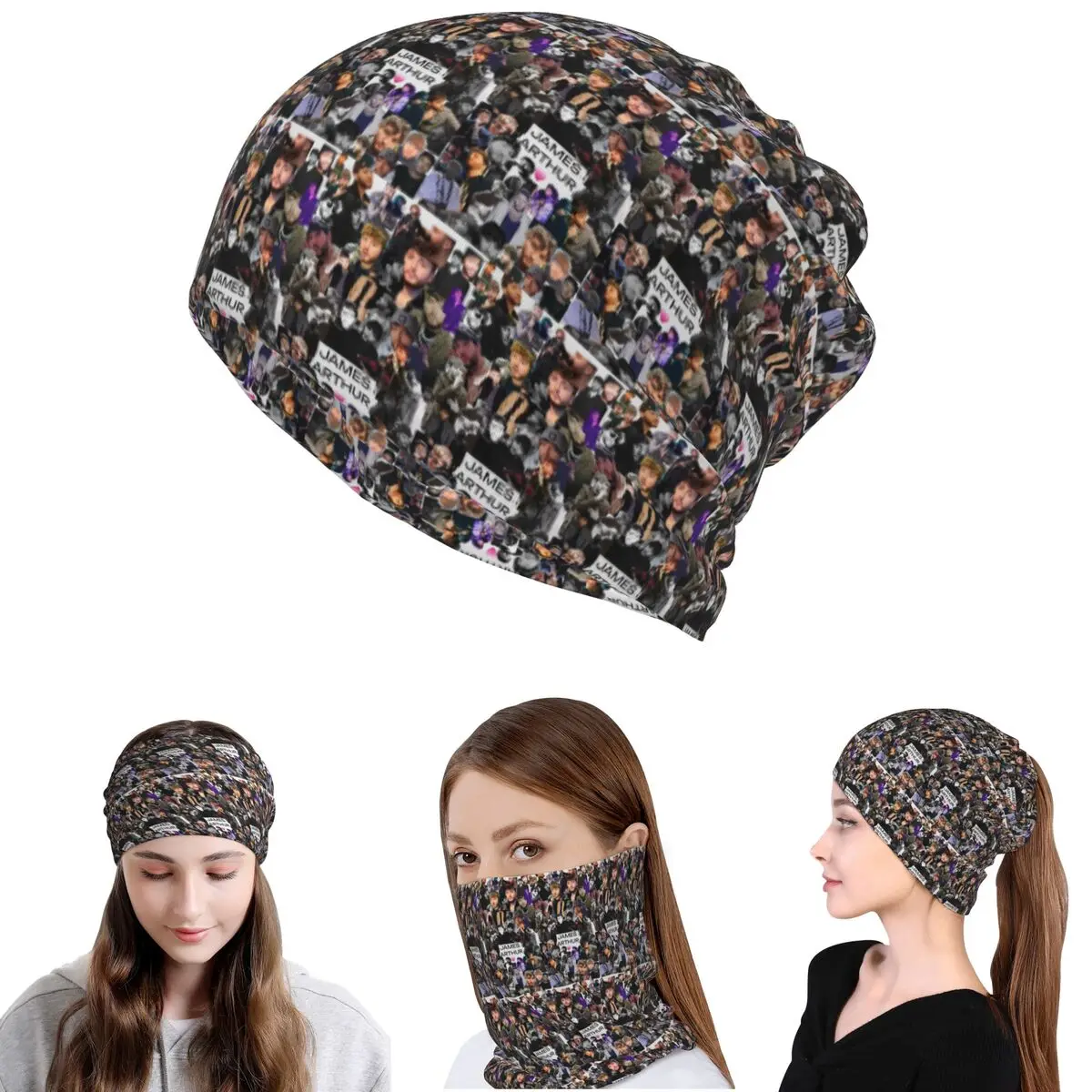 James Arthur Itll All Make Sense In The End Bandana Neck Gaiter Mask Scarf Multi-use Headwear Beanies Hat Unisex All Season