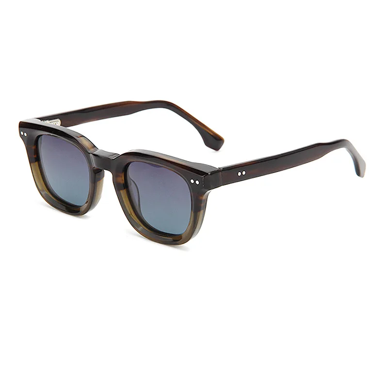 High Quality Acetate Men Polarized Sunglasses Women Tourism Driving Sun Protection UV400 Sun Glasses Support Prescription Lenses