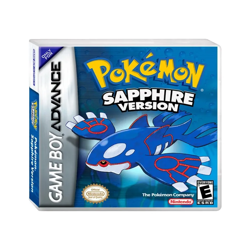 جديد GBA RTC 32Mbit + 1Mbit فلاش لعبة خرطوشة البوكيمون الكلاسيكية سلسلة الزمرد روبي الياقوت FireRed LeafGreen مجموعة الهدايا #1