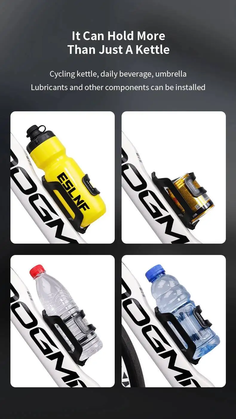 ESLNF Water Cage Fahrradzubehör für links und rechts, Dual-Use-Fahrradflaschenhalter, universell für Rennrad, Mountainbike, Radfahren – Detail 8