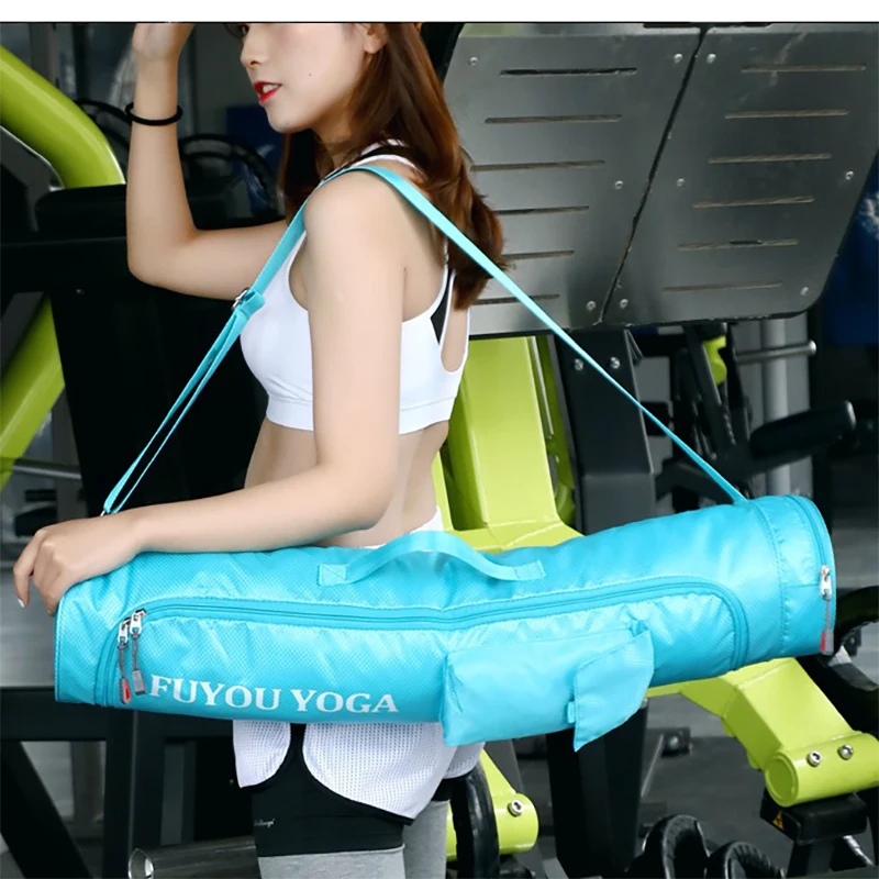 حقيبة اليوغا ذات سعة كبيرة للتخزين على ظهره حقيبة تخزين بساط اليوجا السميكة
