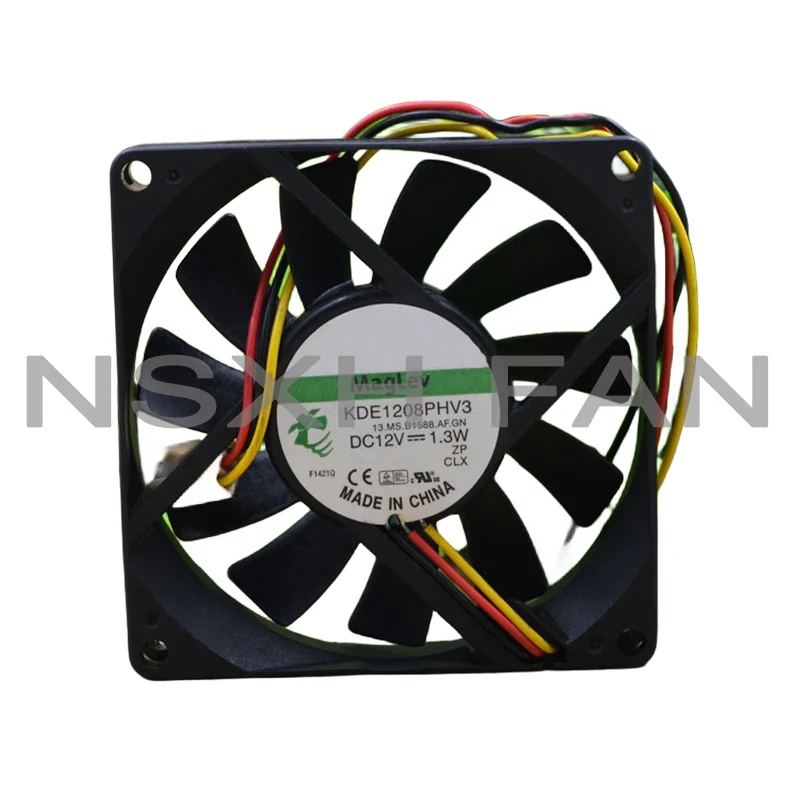 Ventilateur de budgétaire, KDE1208PHV3 8015 12V 1.3W 8cm