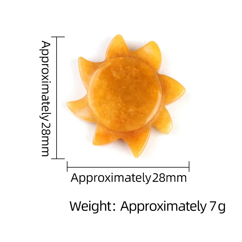 Natural Chakra Semi-precious Amethyst Quartz Tiger Eye Stone Crystal Reiki Healing Sunflower Figurine Ornaments