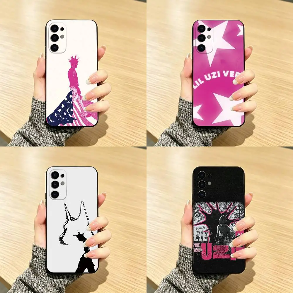 R-Rapper Lil Uzi V-Vert Phone Case For Samsung S25,S24,S21,S22,S23,S30Ultra,S20,Plus,Fe,Lite,Note,10,Black Cover