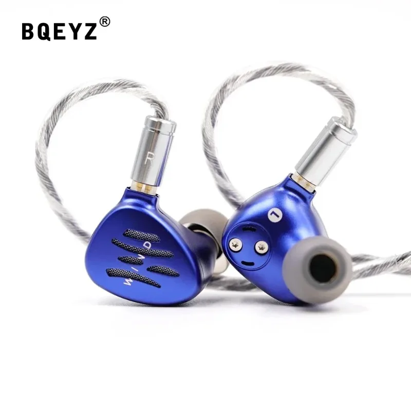 BQEYZ WIND Bone Conduction Dynamic Driver HIFI In-Ear Wired Earphone Weather Series Best IEM Monitor with Balance Plug Headphone