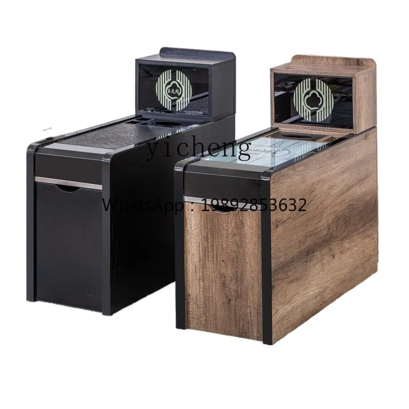 

ZZFoot Massage Store Special Pedicure Tea Table Sauna Massage Facial Bed Small Coffee Table Cabinet