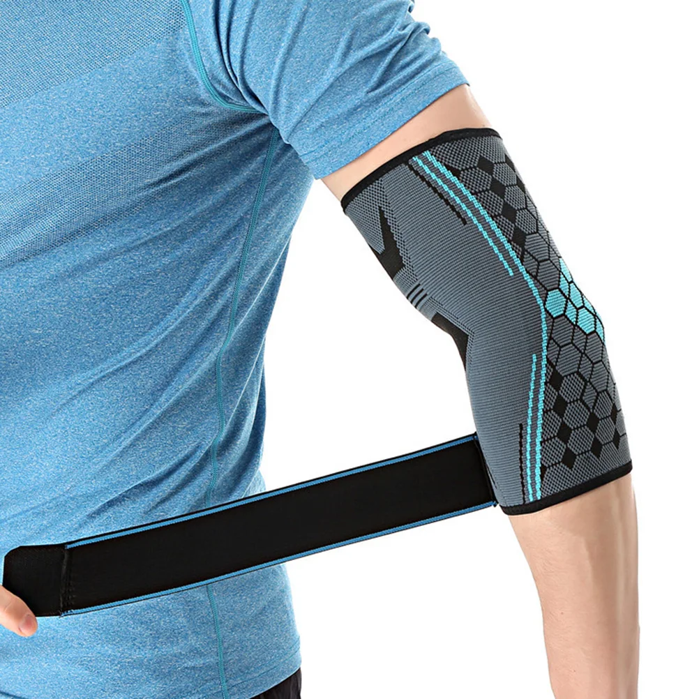 

1Pcs Blue S Elbow Support Sleeve Durable Protector Armband for Muscle Tennis Elbow Arthritis Recovery