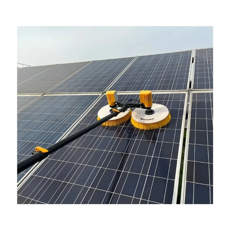 

Cleaning Kit Double Head Brush Brushless Motor Solar 5.5 Rotary Cleaning Brush Dust Condition