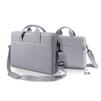 15 inch laptop bag for women's office laptop case, travel computer handbag with shoulder strap, large capacity thick thickness