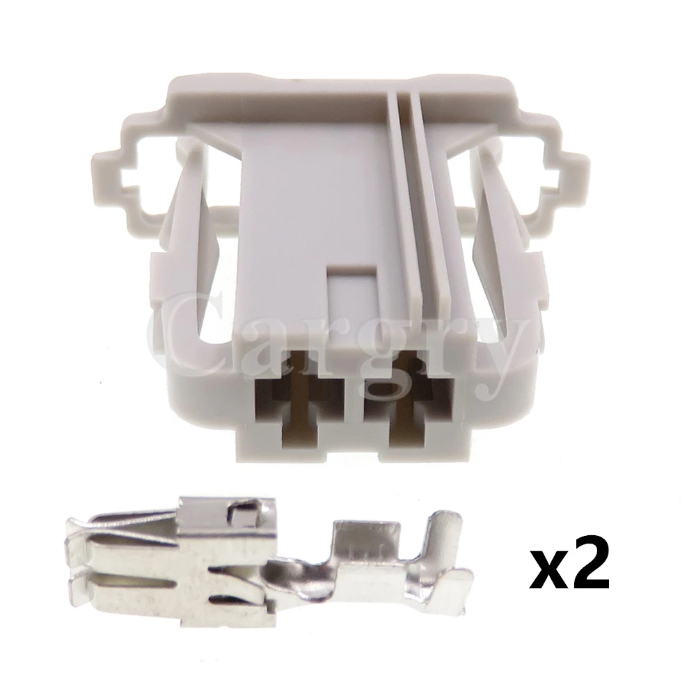 1 Set 2P AC Assembly Car Wiring Terminal Connector Automobile Wire Harness Socket Auto Modification Plug Accessories