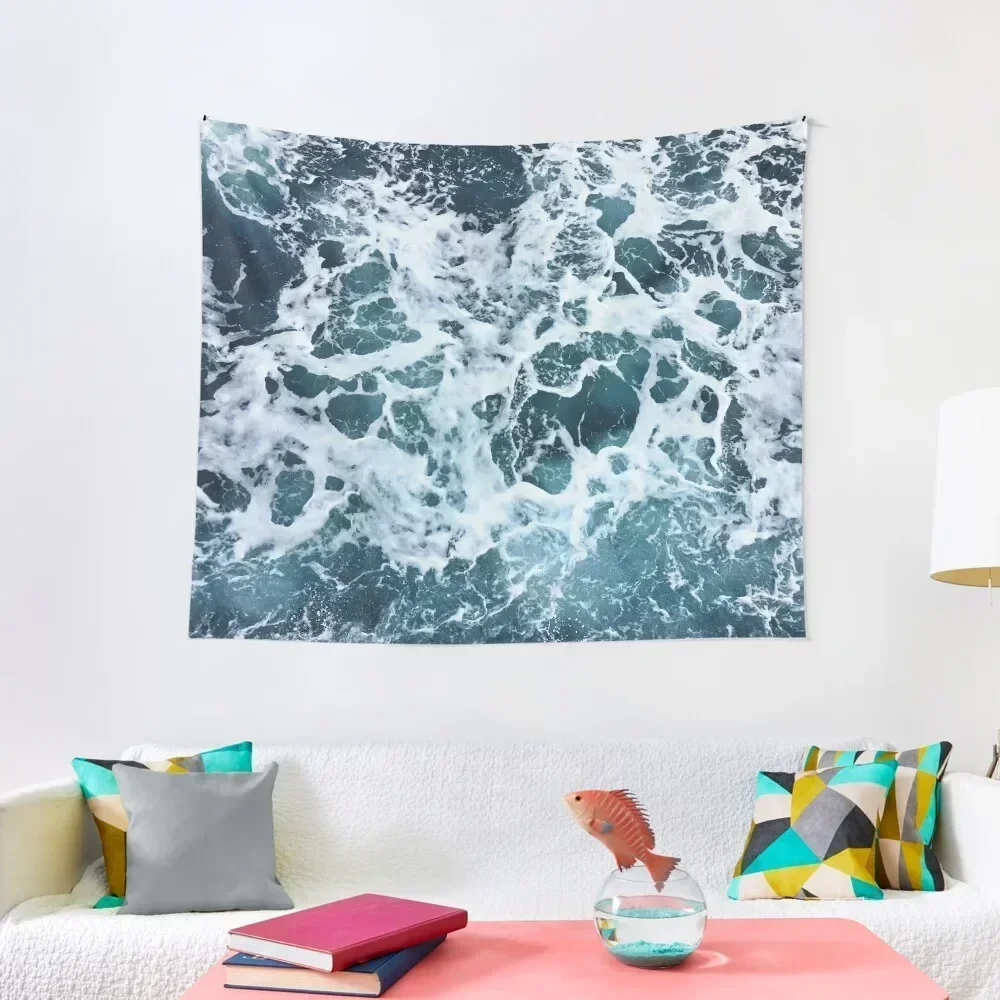 Ocean Sea Splash Churning Waves Tapestry Funny Wall Coverings Tapestry