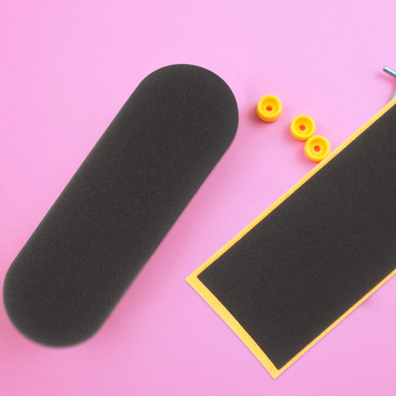 

20 Pcs Skateboard Non Finger Skateboard Supplies Slip Foams Grip Tapes Stickers for Training Competition Soft Pad Accessories