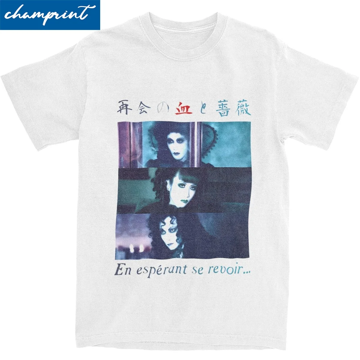 Novelty Malice Mizer Gackt Kami Mana T Shirt Men Cotton Short Sleeve Round Neck Top Tee