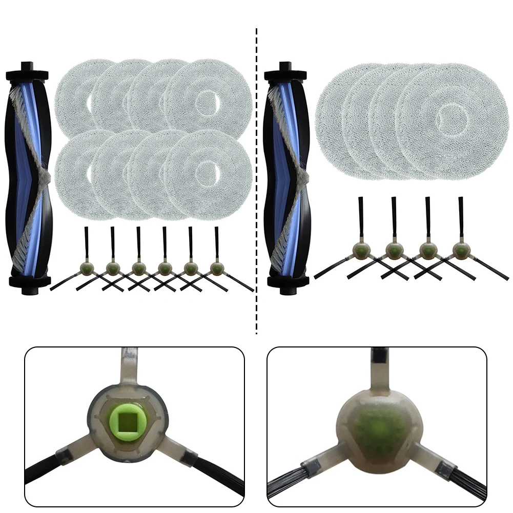 Main Side Brush Filter Mop Cloth Kit For Lefant For Lefant For M3 Robot Vacuum Cleaner Parts With Mop Cloths Side Brushes