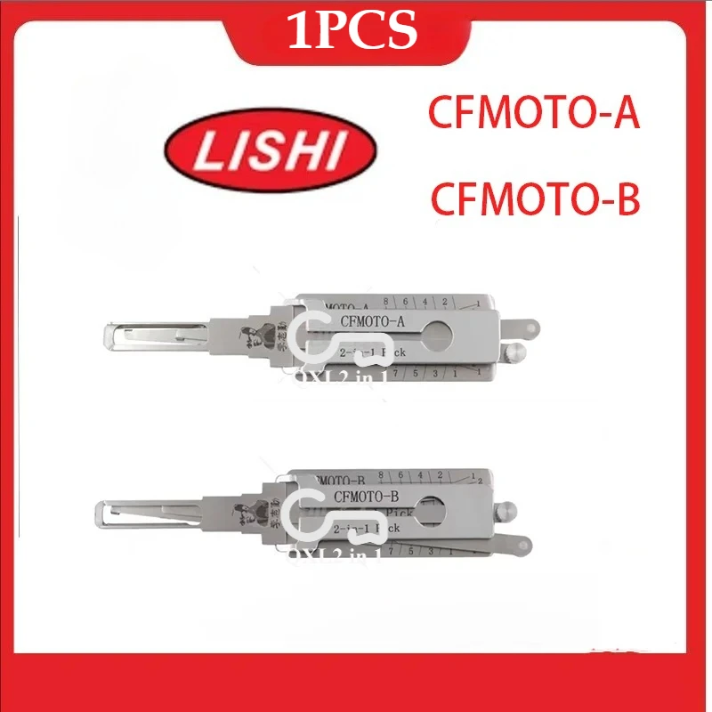 

1PCS Lishi 2-in-1 Lock Pick Tool for CFMOTO A/B Car Door Cylinders | New Arrival Tool Ganzua Lishi Locksmith Set complete kit