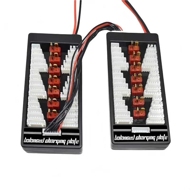 And charge plate and punch plate T insert XT60 XT30 aircraft model lithium battery parallel charging plate B6A6 balance charging