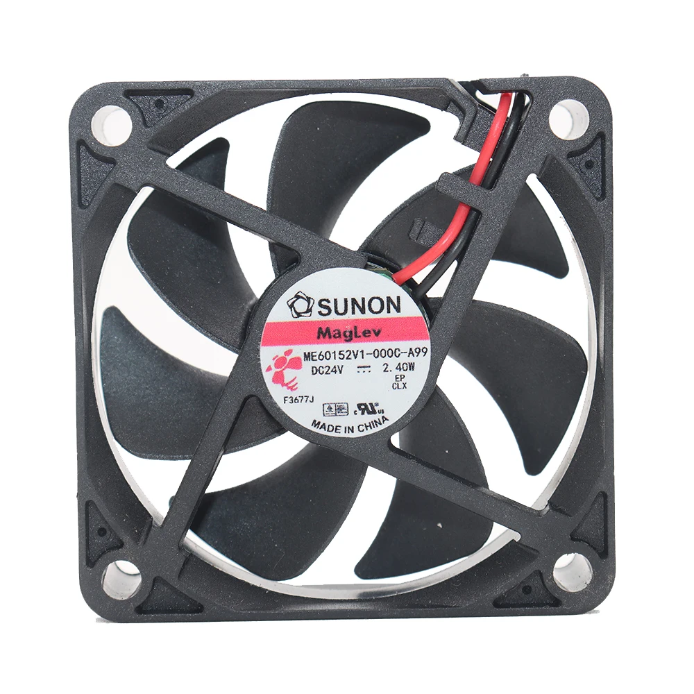 Brand new original Taiwan Construction Standard SUNON ME60152V1-000C-A99 24V inverter cabinet cooling fan 6 cm