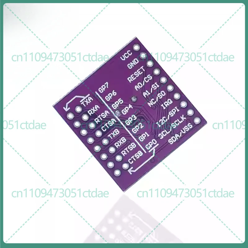 2-8pcs for SC16IS752 I2C SPI to Dual UART Bridge Converter Module