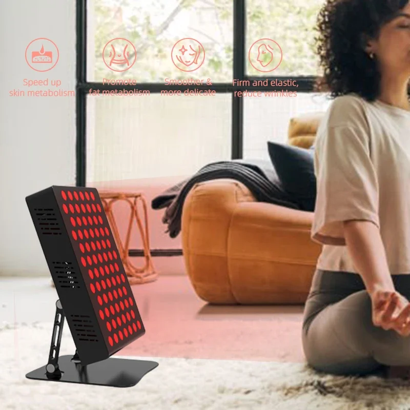 2026 Home Use Full-Body Infrared Therapy Device 660nm 850nm Red Light Personal Care Appliances Beauty Neck Electric Source-Stand