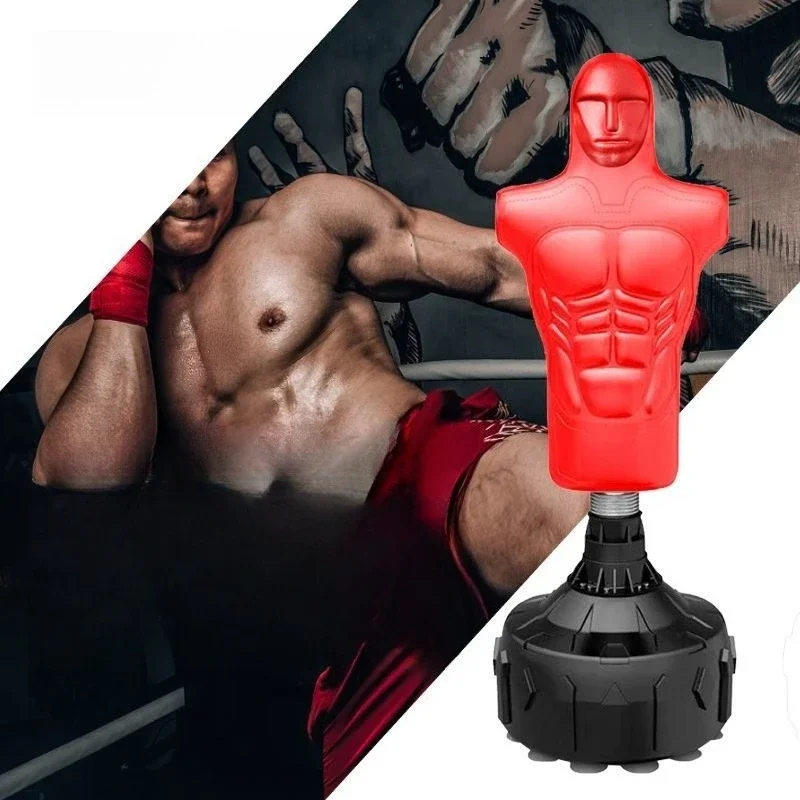 Sandbag Abstract Humanoid Boxing Sandbag Vertical Tumbler Adult Children's Fighting Fitness Equipment