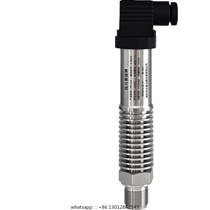 

High temperature resistant pressure transmitter diffused silicon core measurable vapor pressure sensor