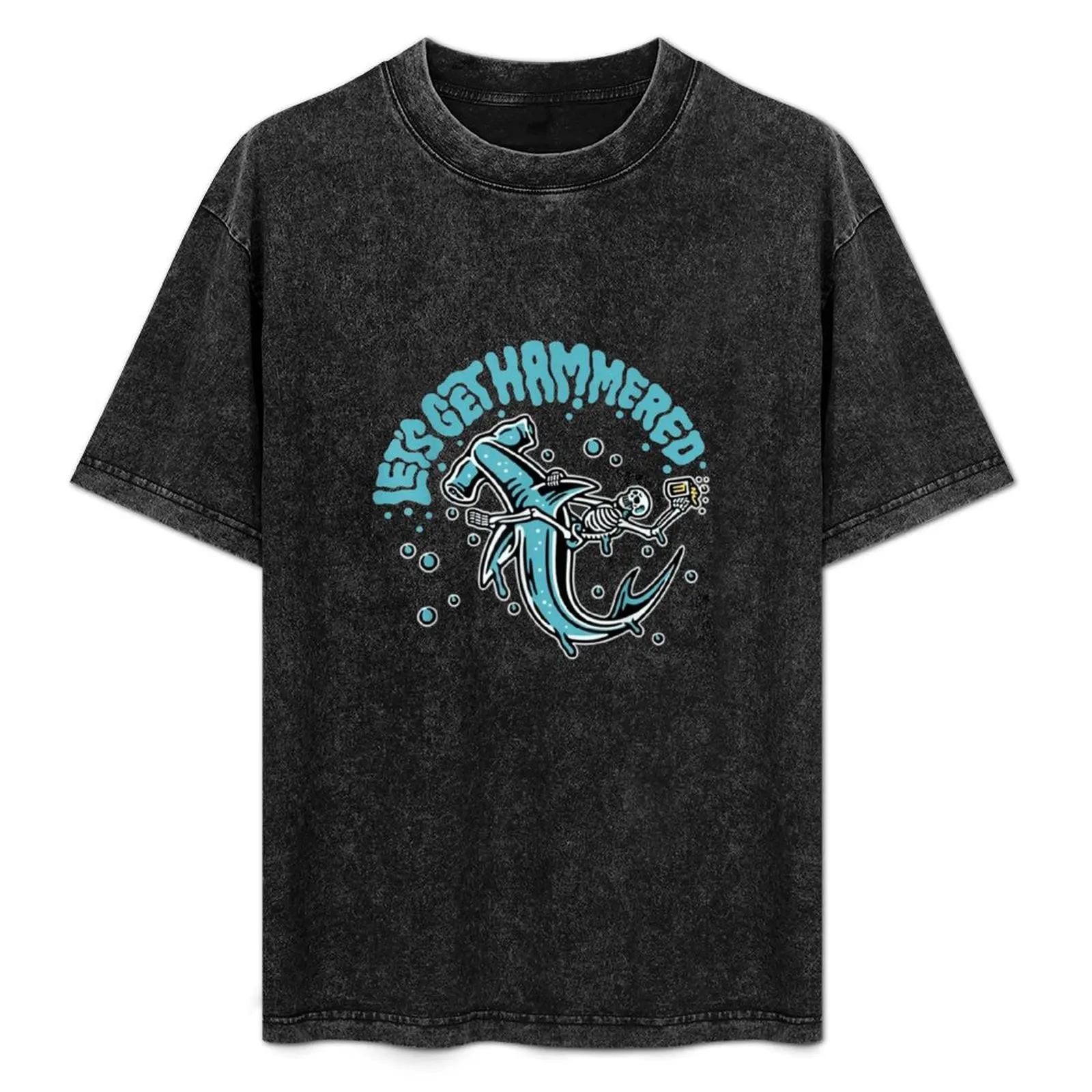 

Lets Get Hammered T-Shirt Basic Tee Shirt for Everyday Outfit