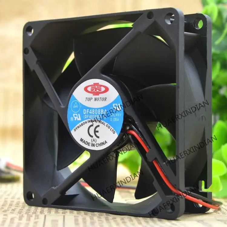 

New DF4808BA 48V 8CM 8025 48V 0.09A Cooling Fan Assembly Kit