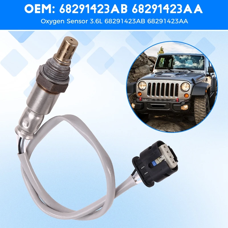 For Jeep Wrangler JL, Gladiator, RAM PROMASTER (VF) Oxygen Sensor 3.6L 68291423AB 68291423AA