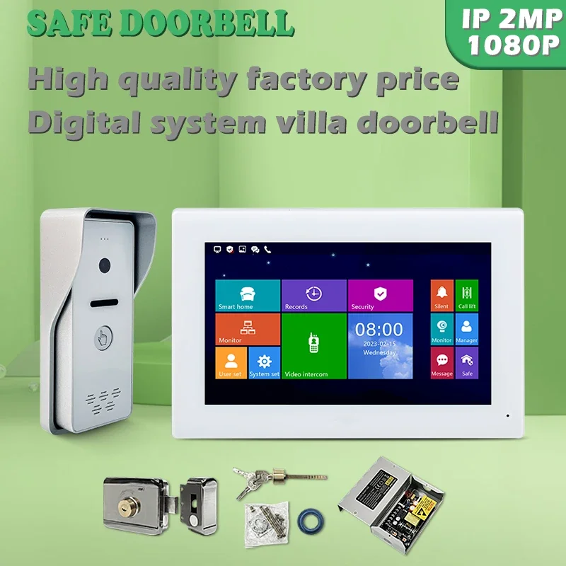 

Security System Video 7 Inch Screen Smart Ring Price Viewer Smart Door Eye Doorbell Camera With Professional Technical Support