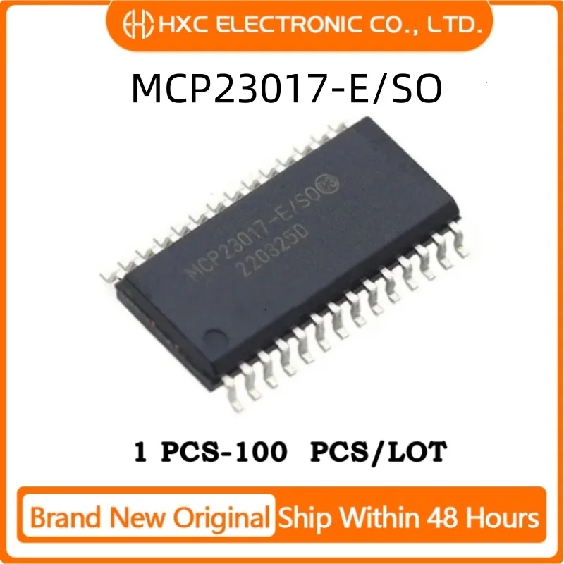 5PCS/10PCS/50PCS/100PCS MCP23017 MCP23017-E/SO SOP28 new original IC