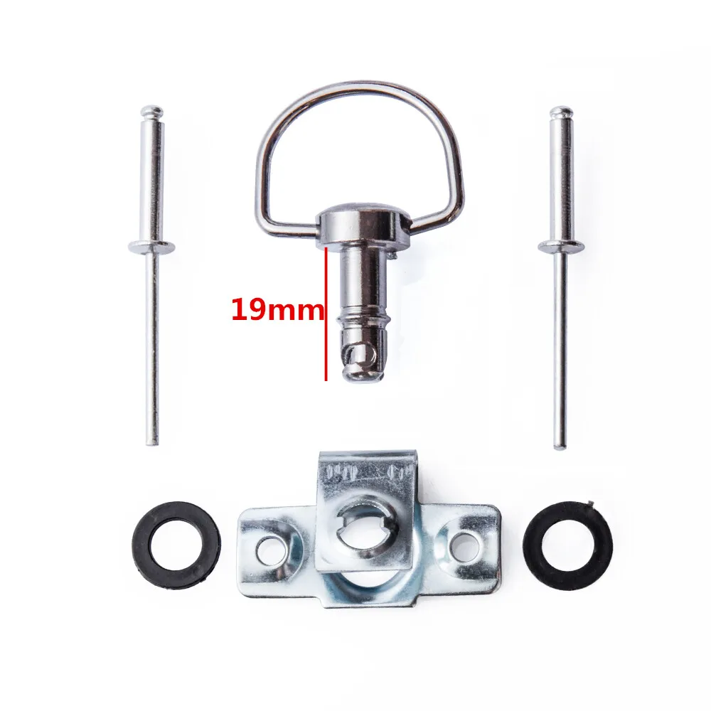 10pcs Motorcycle Race Fasteners Quick Release 1/4 Turn Fairing Dzus Panex 17mm 19mm Universal Fit Honda Yamaha Suzuki Kawasaki