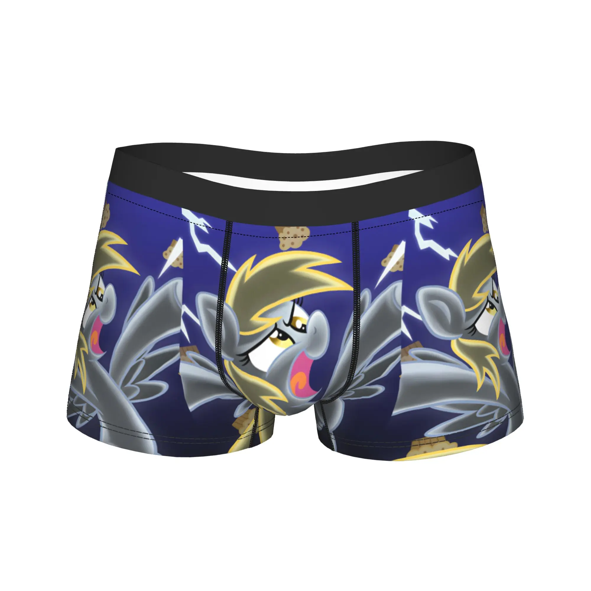 Derpy Muffins Hooves Underwear  Men's Underpants Custom DIY Novelty Trunk High Quality Shorts Briefs Big Size