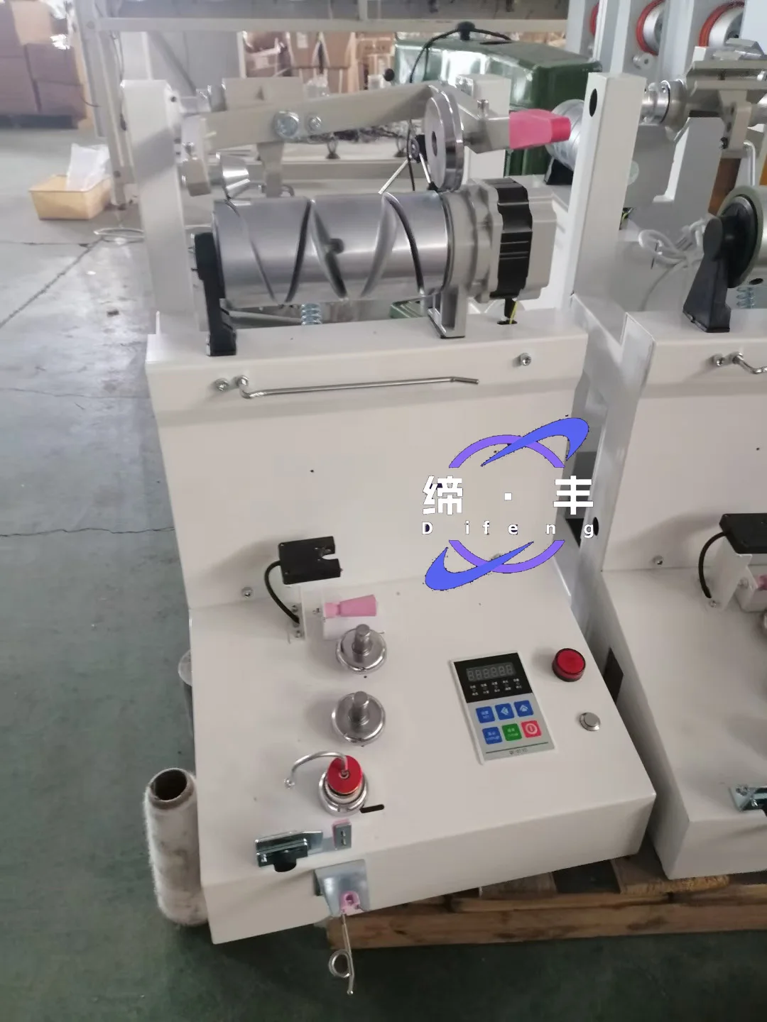 1 Spindle Ingot Winder Textile Machinery Table Coil Winding Machine