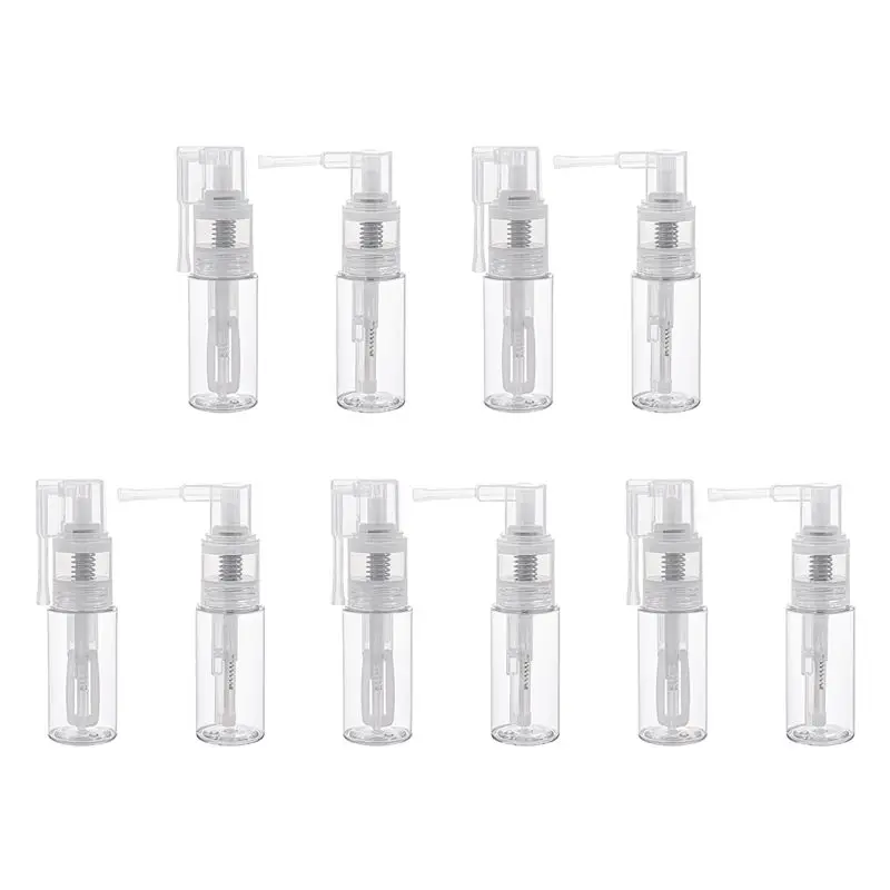 

ABVT-10 Pcs Glitter Duster Sprayer Transparent Craft Glitter Spray-Bottle Empty Multi-Purpose Empty Plastic Spray-Bottle 50Ml