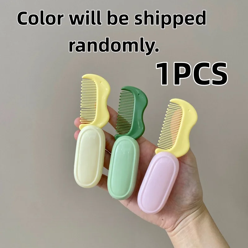 Portable Plastic Foldable Fine Tooth Hair Comb Pocket Travel Comb for Women Outdoor Hair Styling Grooming Tool