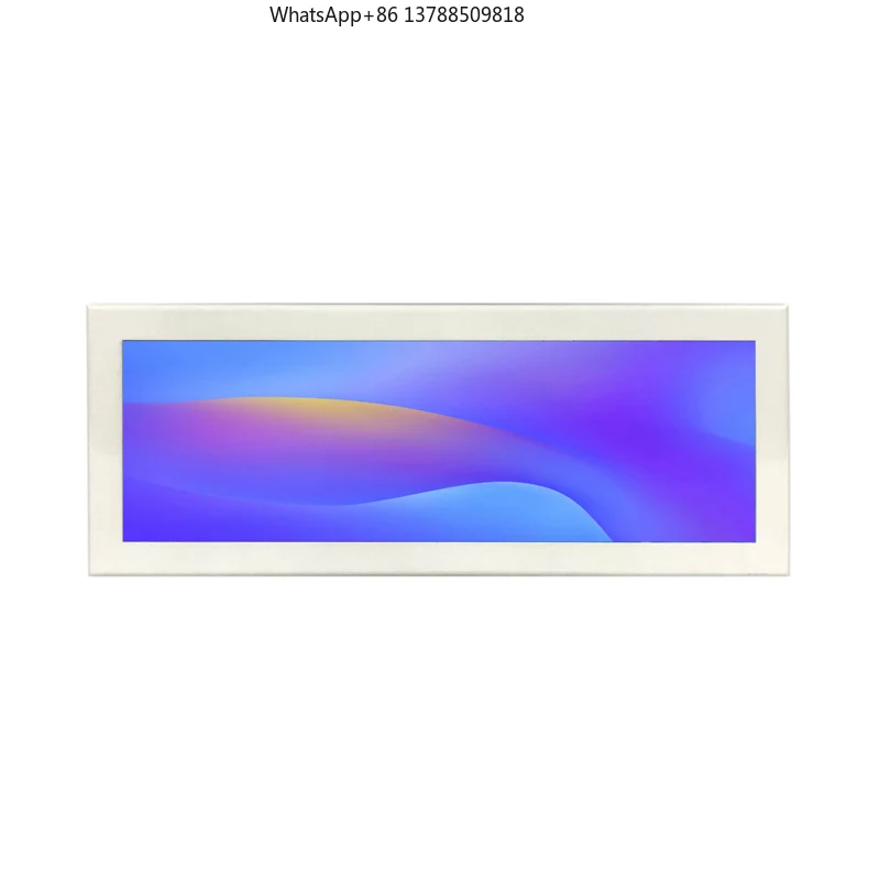 Custom 7.7 Inch Android All-in-One Video Bar Screen Ultra Wide Stretched LED Display SDK Small Size Ultra Wide Stretched Bar LCD